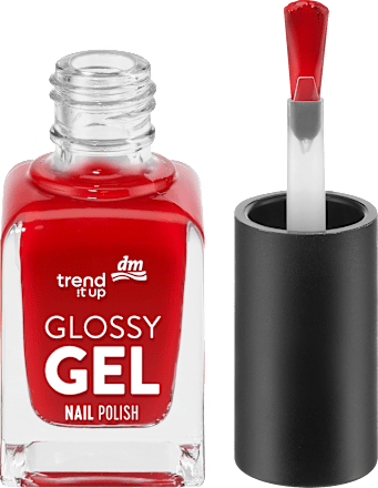 Nagellak Glossy Gel 130 Donkerrood, 11 ml