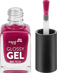 Nagellak Glossy Gel 220 Donker Pruimrood, 11 ml