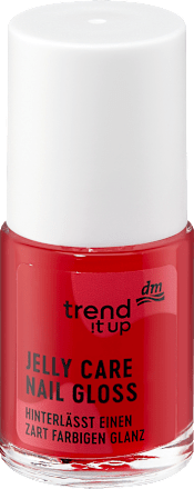 Nagelverzorging Jelly Care Gloss 010 Bright Berry Red, 10,5 ml