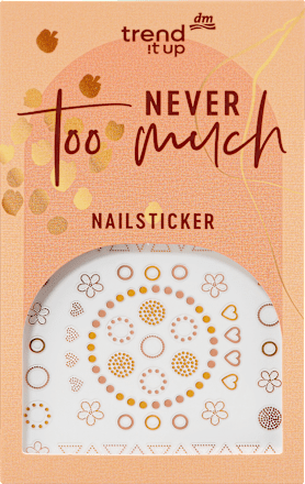 Nagelstickerset nooit teveel, 1 st