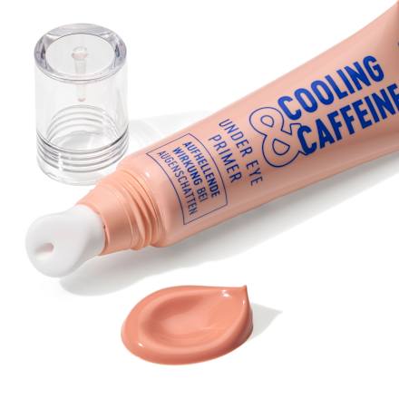 Primer Cooling &amp; Cafeïne Onder de Ogen Licht Perzik, 12 ml