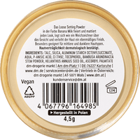 Puder Banana Milk Loose, 4,5 g