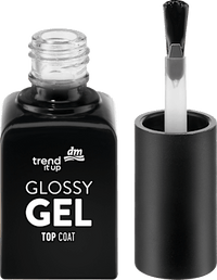 Top Coat Glossy Gel Transparant, 11 ml