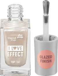 Top Coat I Love Effect Glazed Finish 120, 8 ml
