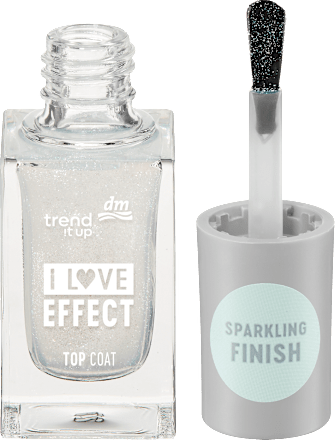 Topcoat I Love Effect Sparkling Finish 110, 8 ml