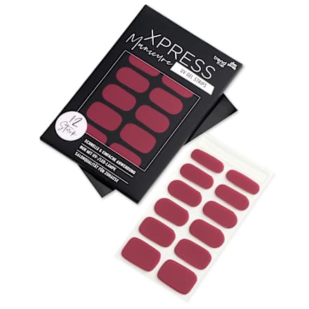 UV Gel Nagelfolien XPRESS Manicure 110 Berry Blossom, 12 St
