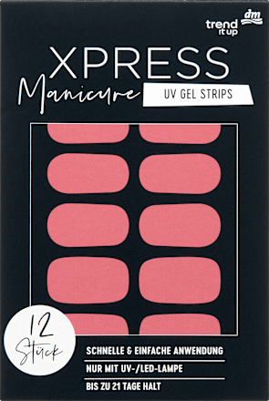 UV Gel Nagelfolien XPRESS Manicure 140 Vintage Rose, 12 St