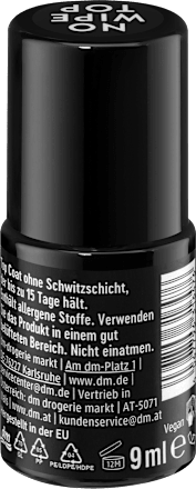 UV Nagellack Top Coat No Wipe, 9 ml