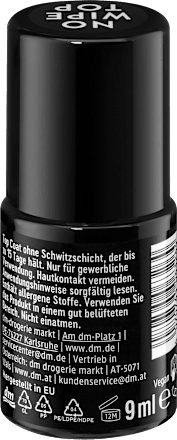 UV Nagellack Top Coat No Wipe, 9 ml
