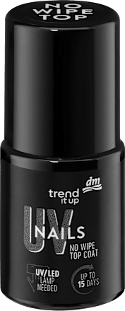 UV Nagellack Top Coat No Wipe, 9 ml