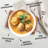 Falafelbällchen Curry India Masala Sauce, 375 g