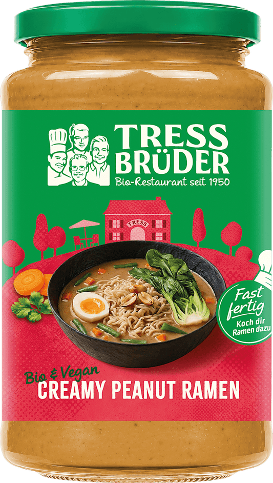 TRESSBRÜDER Ramen Crème de cacahuète, 375 ml