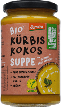 Soep, pompoen-kokos, 375 ml