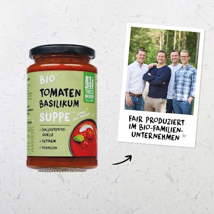 Suppe, Tomaten Basilikum, 375 ml