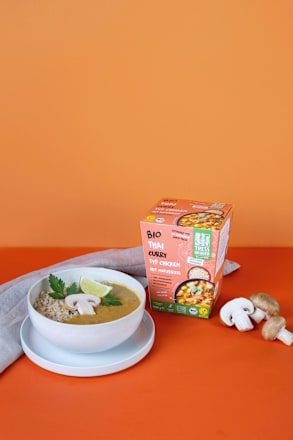 Thai Curry Typ Chicken mit Naturreis, 400 g