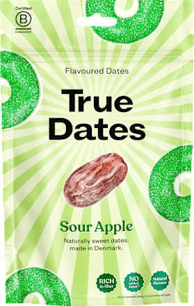 Trockenfrüchte, Datteln mit Geschmack, Sour Apple, 100 g