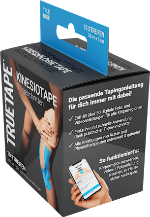 Kinesiotape vorgeschnittene 10 Streifen Rolle, 10 St