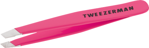 Pinzette, Mini Slant Tweezer Neon Pink, 1 St