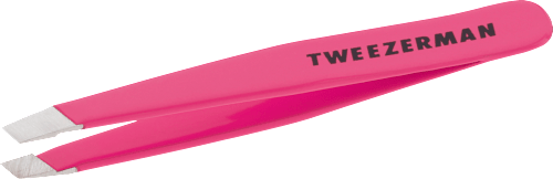 Pinzette, Mini Slant Tweezer Neon Pink, 1 St
