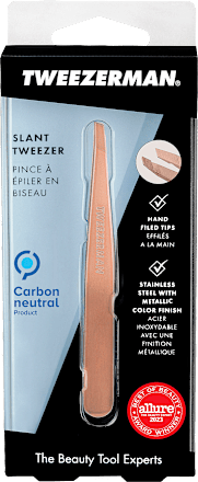 Pinzette Schräg Rosé Gold, 1 St Tweezerman