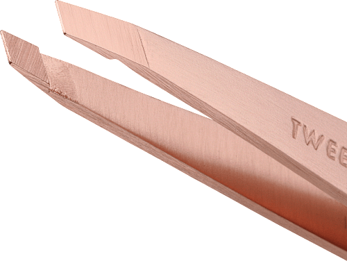 Pinzette Schräg Rosé Gold, 1 St Tweezerman