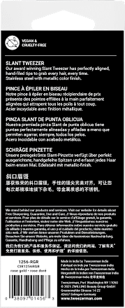 Pinzette Schräg Rosé Gold, 1 St Tweezerman