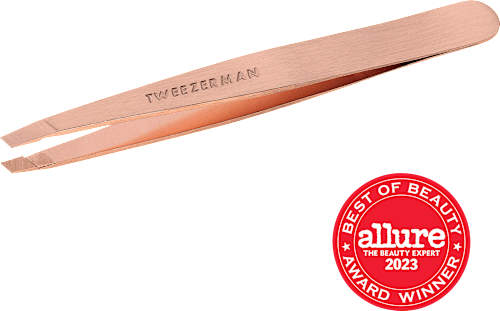 Pinzette Schräg Rosé Gold, 1 St Tweezerman