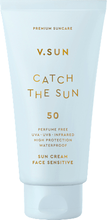 Sonnencreme Gesicht, 'catch the sun' sensitiv, LSF 50, 75 ml