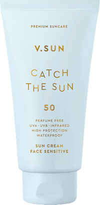 Sonnencreme Gesicht, 'catch the sun' sensitiv, LSF 50, 75 ml