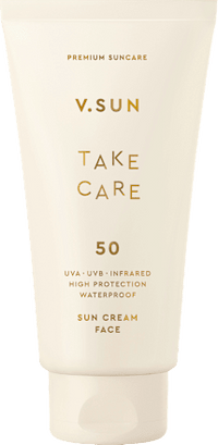 Sonnencreme Gesicht 'take care' LSF 50, 75 ml