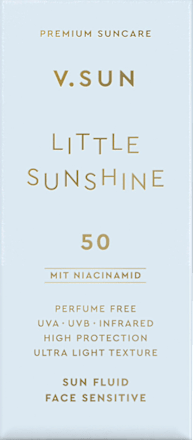 Sonnenfluid Gesicht sensitive "little Sunshine" LSF 50, 30 ml