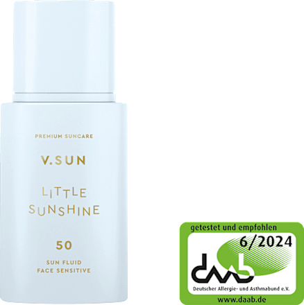 Sonnenfluid Gesicht sensitive "little Sunshine" LSF 50, 30 ml
