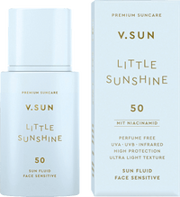 Sonnenfluid Gesicht sensitive "little Sunshine" LSF 50, 30 ml