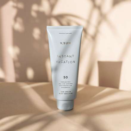 Gevoelige zonnebrandcrème "instant vakantie", SPF 50, 200 ml