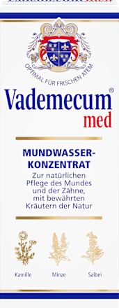 Mundwasser Konzentrat med, 75 ml