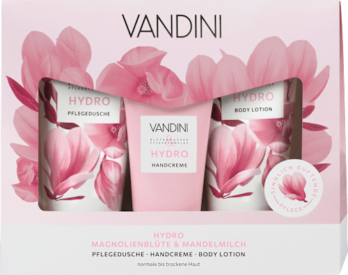 Cadeauset HYDRO Magnolia Blossom &amp; Amandelmelk 3-delig, 1 stuk