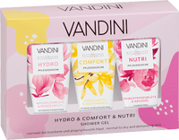 Geschenkset Pflegedusche Trio (3x75 ml) 3tlg., 1 St VANDINI