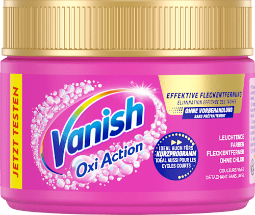 Fleckenentferner Pulver Oxi Action Pink, 250 g