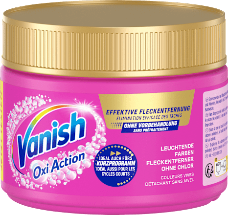 Fleckenentferner Pulver Oxi Action Pink, 250 g