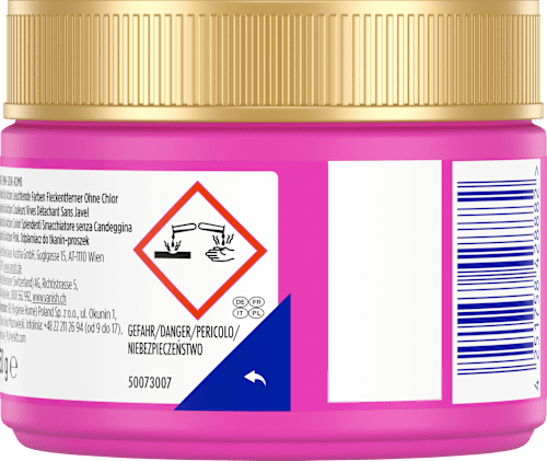 Fleckenentferner Pulver Oxi Action Pink, 250 g