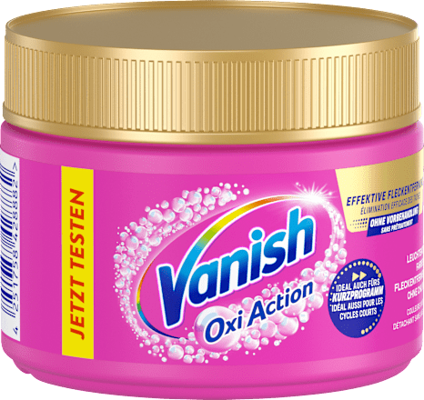 Fleckenentferner Pulver Oxi Action Pink, 250 g