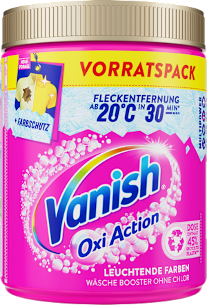 Vlekverwijderaar poeder Oxi Action Pink, 880 g