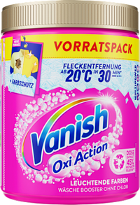 Vlekverwijderaar poeder Oxi Action Pink, 880 g
