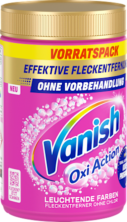 Fleckenentferner Pulver Oxi Action Pink, 750 g
