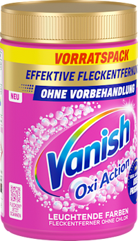 Fleckenentferner Pulver Oxi Action Pink, 750 g