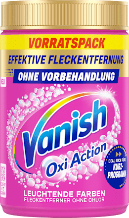 Fleckenentferner Pulver Oxi Action Pink, 750 g