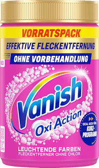 Fleckenentferner Pulver Oxi Action Pink, 750 g