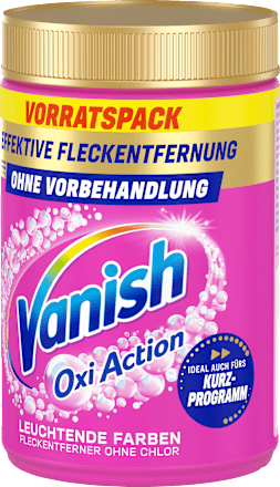 Fleckenentferner Pulver Oxi Action Pink, 750 g