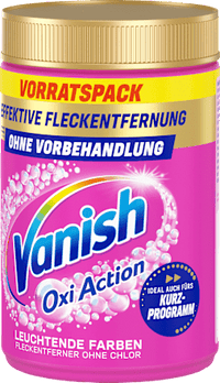 Fleckenentferner Pulver Oxi Action Pink, 750 g