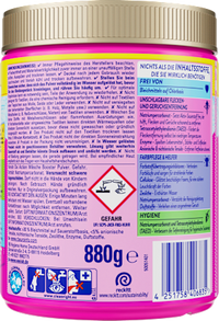 Vlekverwijderaar poeder Oxi Action Pink, 880 g